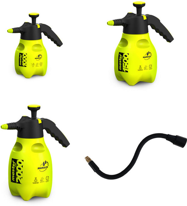 마로렉스 압축분무기 플렉시블 노즐세트 1000 1500 2000 원예 세차 소독 다용도 분무기