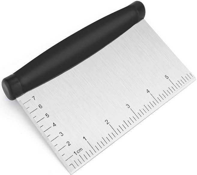 옥소 OXO 굿 그립 스테인리스 스틸 벤치 스크래퍼 & 초퍼, 1개