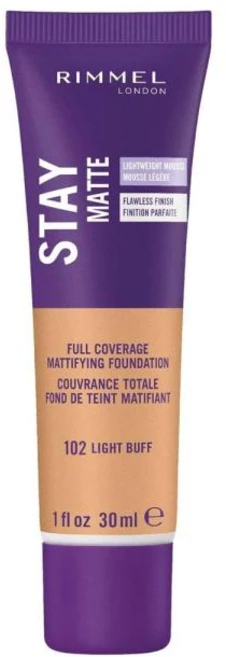 Rimmel 림멜 스테이 매트 풀 커버리지 매티파잉 파운데이션 303 트루 30ml, 1개 - 쿠팡