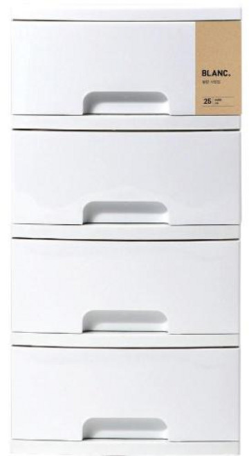 창신 블랑서랍장25 4단 (255*340*504), 1개