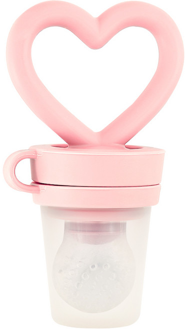 퍼기 하트 과즙망, 핑크, 1개