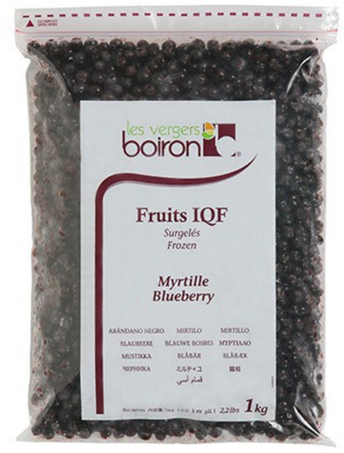 Les vergers Boiron 冷凍歐洲藍莓 IQF 1kg, 1個