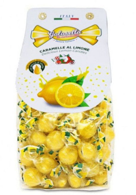 골로셀라 사포리디 이탈리아 레몬 캔디, 200g, 1개