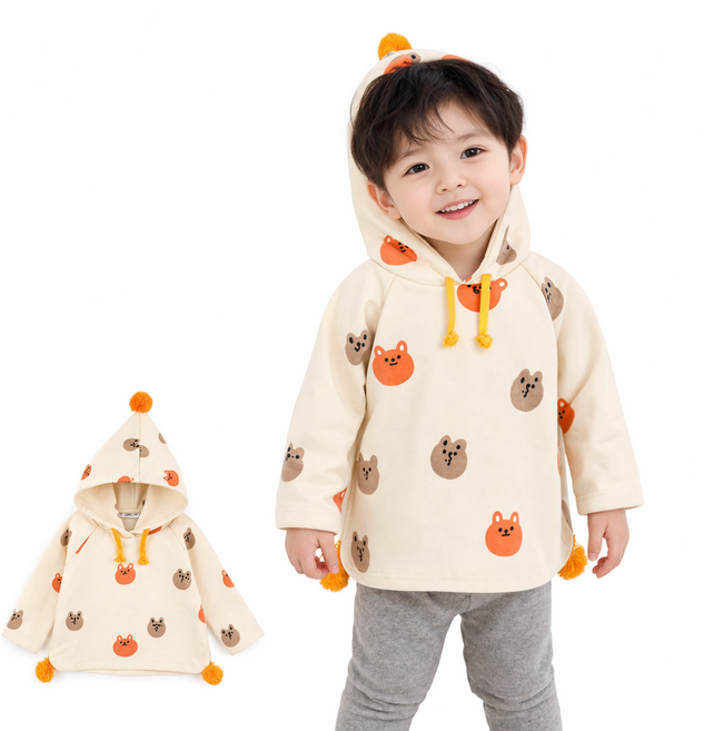 유아 아동 후드집업 점퍼 봄 가을 데일리룩 등원룩