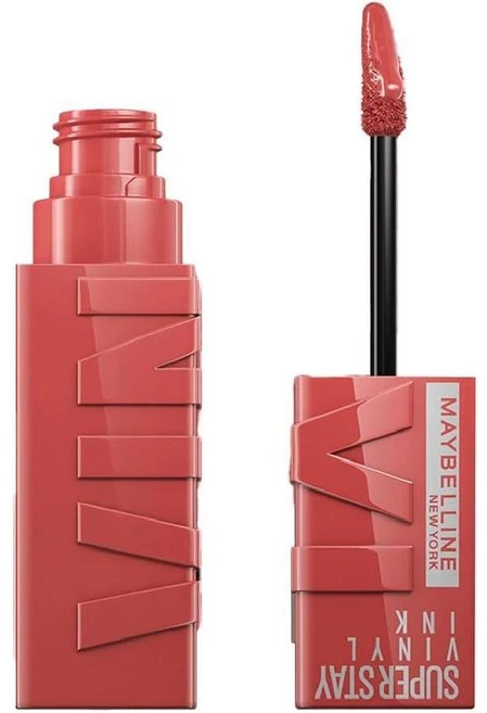 리퀴드립스틱 MAYBELLINE 슈퍼스테이 비닐잉크 15 피치 4.2ml 16시간지속 - 쿠팡