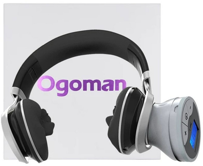 귀 마사지기 수면개선 안마기 마사지 화이트 이명완화 이명, 1개, B. 우아한 블랙