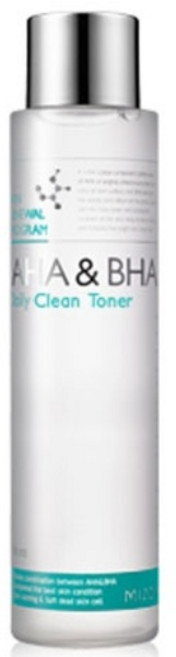 미즈온 AHA BHA 데일리 클린 토너, 154g, 1개
