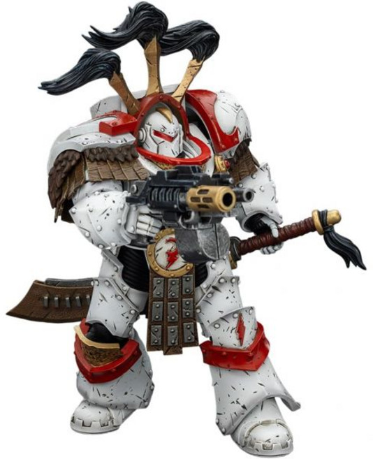 조이토이 워해머 40K118 액션 피규어 화이트 스카 군단 프레토르 카타프랙티 터미네이터 아머 5.59인치 컬렉션 모델 생일 선물 15 JT03486 프리세일