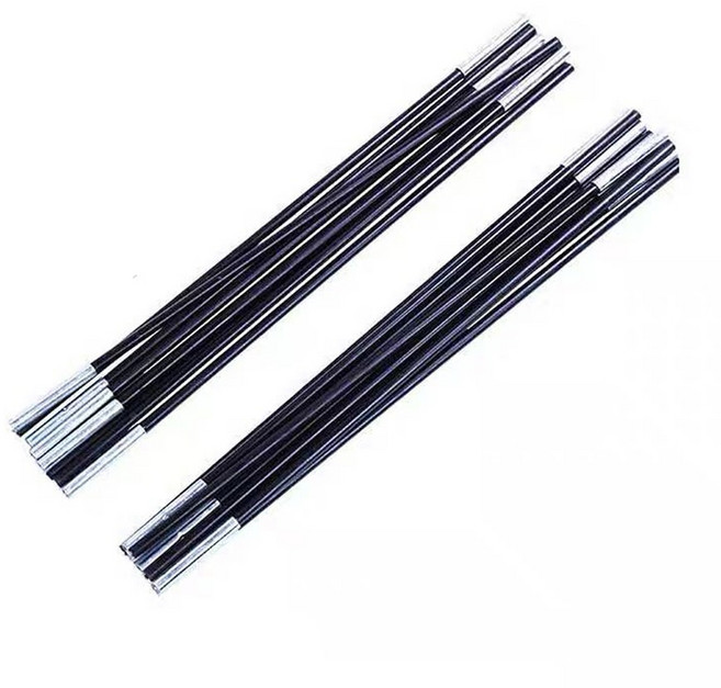 帳篷配件 玻璃纖維帳桿支撐架 適用於四人帳篷 加粗11MM, 1個, KZM LB 前門 玻璃纖維桿約536
