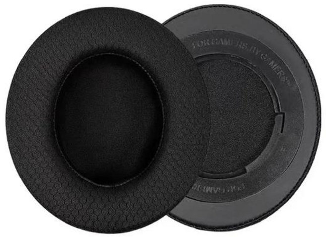 호환 Razer Kraken 7.1 V2 PRO Chroma V2 용 이어 패드 USB 게임용 헤드폰 이어 베개 쿠션 커버 냉각 젤 메쉬 소재, [03] Black Mesh