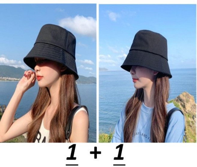 꿈꾸는아재 데일리 스탠다드 버킷햇 세트