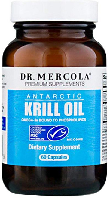 DR. MERCOLA 磷蝦油膠囊, 60入, 1個, 2kg