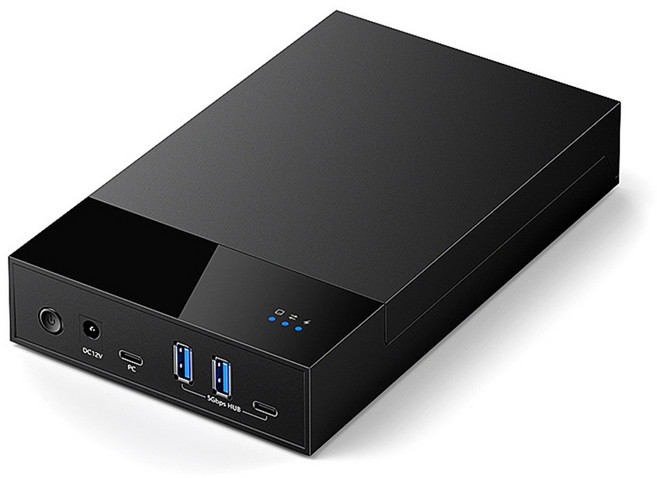 USB 3.0 ~ 3.5인치 SATA 드라이브 도킹 스테이션 3.5 2.5인치 SATA SSD HDD 20TB용 외장형 하드 디스크 인클로저, 01 As Shown EU Plug, 2, EU 플러그, 표시된 대로