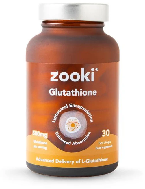 영국 주키 Zooki Liposomal Glutathione 리포좀 글루타치온 500mg 캡슐, 60정, 2개 - 쿠팡