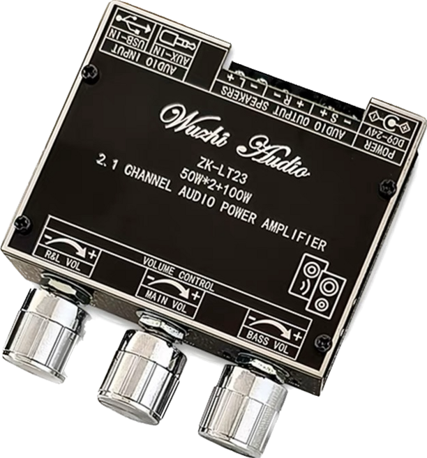 블루투스 앰프 모듈 2.1채널 TWS 50w+50w+100w / JS ZK-LT23