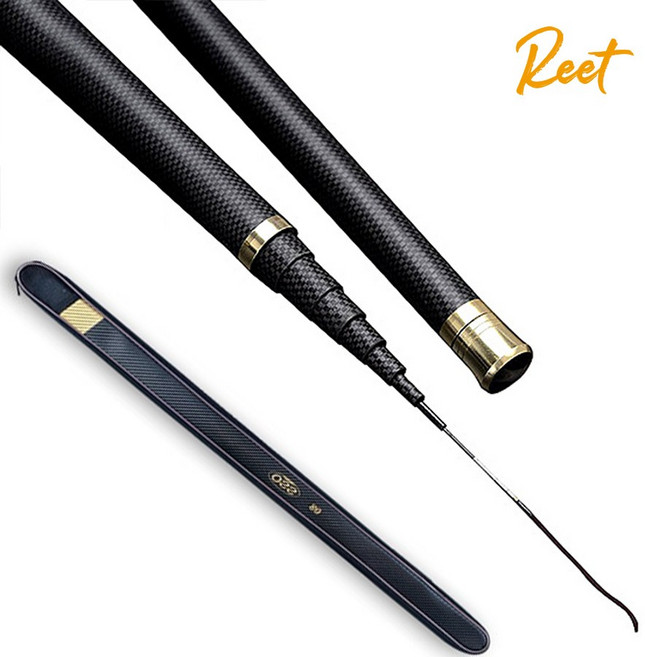 Reet 릉궁 민물낚시대 + 고급낚시대 케이스 세트