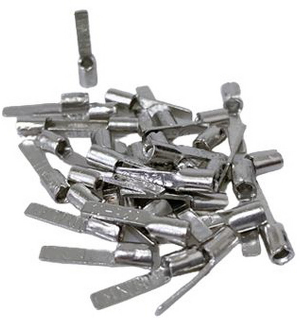 칩 타입 비절연 와이어 커넥터 세트 - 실버 색상 - 1000PCS, 1개