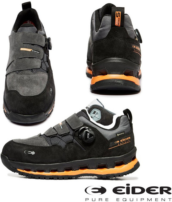 아이더 세이프티 경량 기능성 다이얼 보아 4인치 안전화 남성 여성 SPECIAL 402 (GREY)