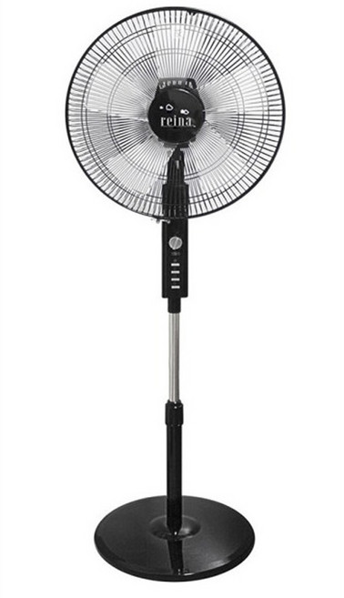 레이나 기계식 16인치 스탠드형 선풍기 DWF-S1617WS 기계식 5엽날개40cm 타이머, 레이나 16인치 스탠드선풍기 DWF-S1617WS