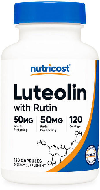 뉴트리코스트 루테올린 50mg + 루틴 50mg 캡슐 120정 1병, 1개