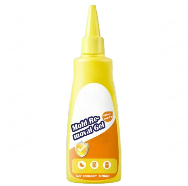 1+1 다용도 곰팡이제거제 곰팡이 얼룩 및 곰팡이 클리너 곰팡이 제거젤 곰팡이 크리너 / 99.9%곰팡이 제거, 6개, 100ml