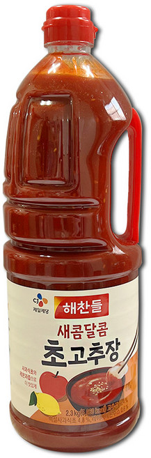 해찬들 레몬과 올리고당으로 새콤달콤 초고추장, 2.3kg, 2개