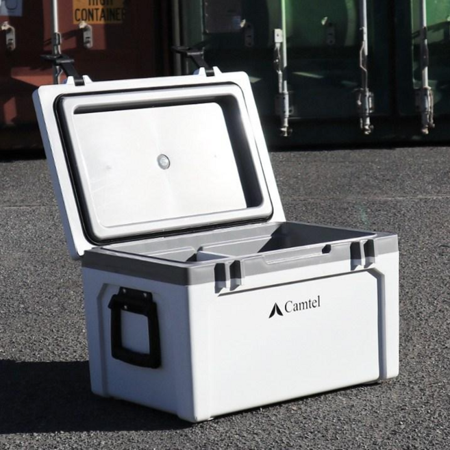 아이스박스 하드 쿨러 박스 냉장 50리터 대형 낚시용 레저용 차박 캠핑용 휴가, 50L