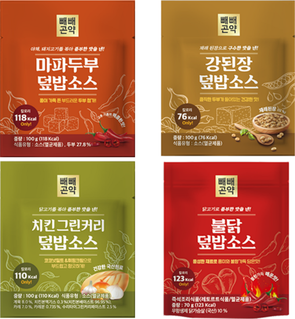 오늘 뭐먹지? 덮밥은어때 덮밥소스, 4개, 100g