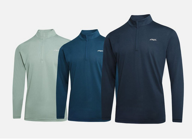 프로월드컵 남성용 아웃도어 집업 티셔츠 Q123-310