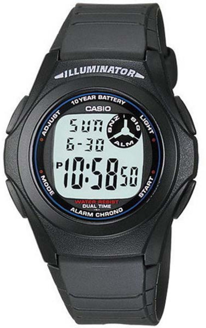 카시오 전자 시계 F-200W