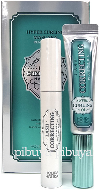 [홀리카홀리카] NEW 래쉬 코렉팅 마스카라 리무버 기획세트, 색상:01하이퍼컬링(리무버기획), 1개