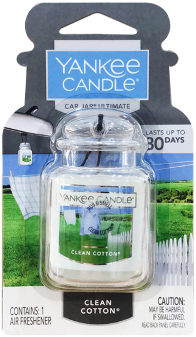 양키캔들 카자 얼티메이트 차량용 자동차 방향제 클린코튼, 1개, 얼티메이트 클린코튼
