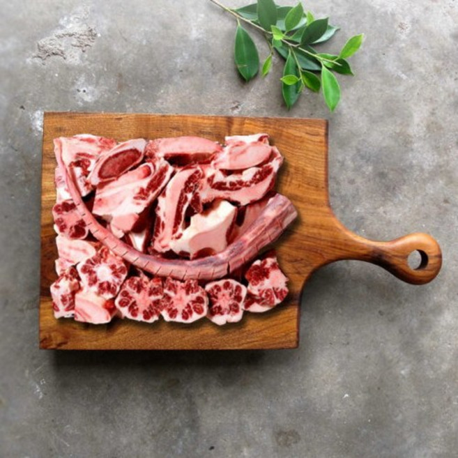 숙성한우 1++ 최고급 꼬리 10kg 마장동 명절 설날 추석 선물세트, 등바구니 선물포장, 1개