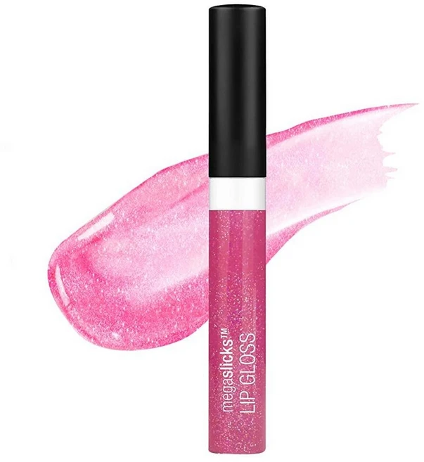 Wet n wild MegaSlicks 립글로스 울트라 글로시 비타민 E 농축 글로스 하이 샤인 보습 크루얼티 프리 및 비건 - 샴페인 제발, Crushed Grapes - 쿠팡