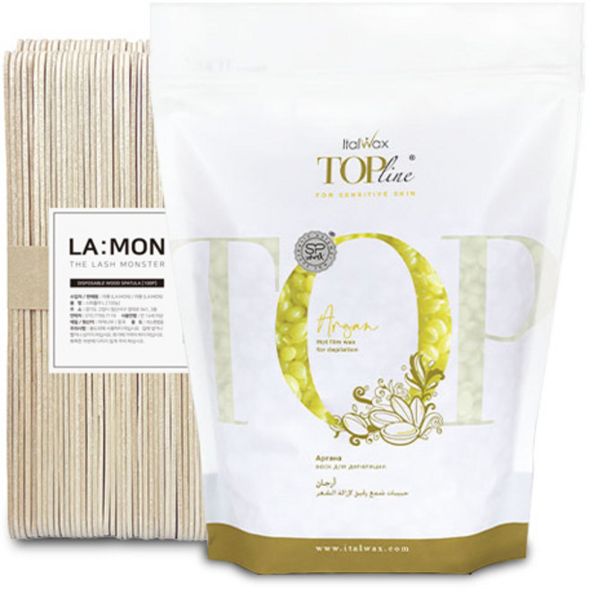 이탈왁스 민감부위용 탑라인 핫필름왁스 아르간, 1개, 750g