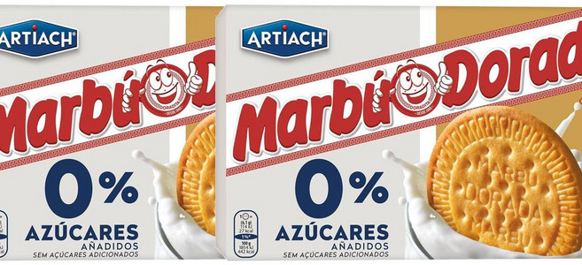 Artiach 아르티나타 Marbu Dorada 노슈가 베이크 골든 브렉퍼스트 비스킷 쿠키 스낵 400g 2팩