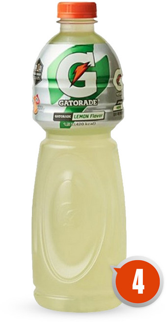 게토레이 레몬, 1.5L, 4개
