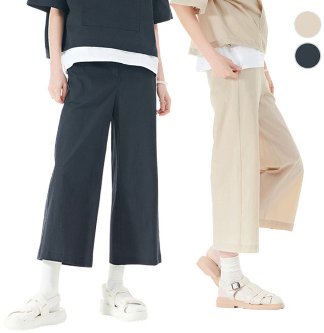 [체이스컬트] (본사직영)시어서커 와이드 PANTS2Color