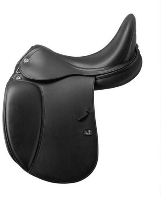 승마안장 말 시트 세트 가죽 쿠션 장비 페달 충격완화 승마 안장 등 인치, 1개