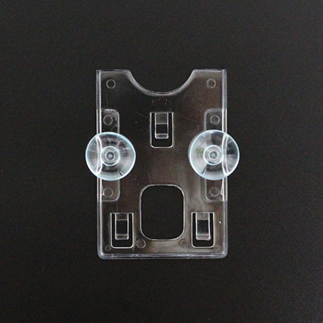 세모네모 주차증 케이스 압착고무형(세로) M2004 55x85mm, 1개