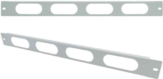 인네트워크 허브랙 서버랙 1U 엔트리 판넬 그레이 IN-E1UIV 국제규격 통신랙 호환 표준 19형 랙타입 라운드 레이저 커팅 철판, 1개