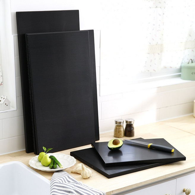 국산 블랙라벨 도마 PE 대형사이즈, 1개, 블랙