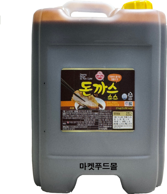 오뚜기 돈까스 소스, 1개, 21kg