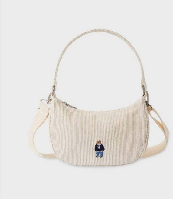 매장정품 WHO.A.U 후아유 여성 Corduroy Hobo Bag WHBGF4T23A 741034