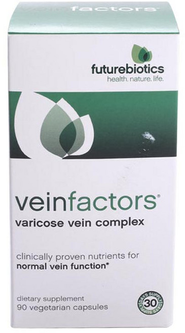 Futurebiotics VeinFactors複合素食膠囊, 90顆, 1罐