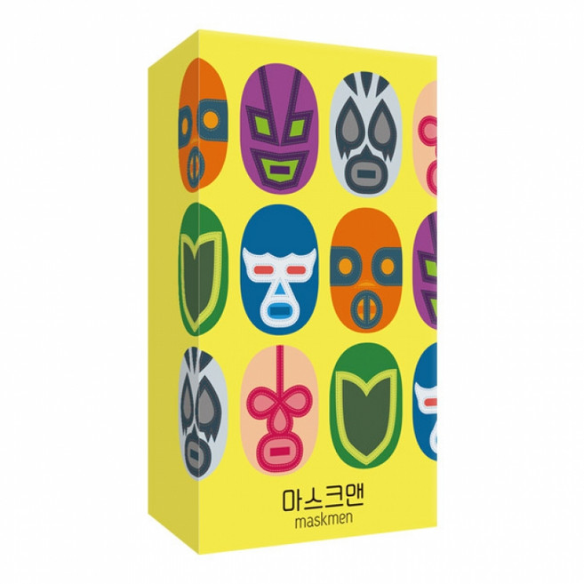 [팝콘게임즈] 오잉크 마스크맨 (9세 이상 2-6인용 20분 한글판) 보드게임 카드게임, 1개