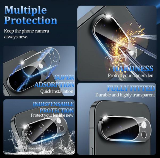 구글 픽셀 10 9 8 7 프로 카메라 렌즈 보호기 XL 강화유리 필름, 01 1Pc, 06 for Pixel 7Pro