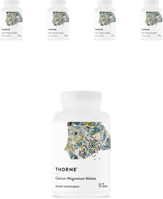 쏜리서치 칼슘-마그네슘 말레이트 캡슐, 240정, 5개