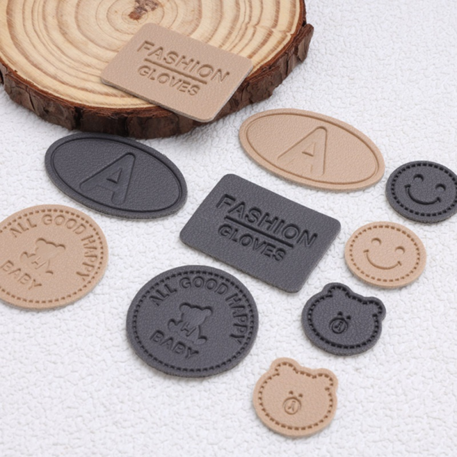 가죽 의류스티커 찢어진 의류 구멍 수선패치 스티커 13P, 13개, 13개입, 원컬러
