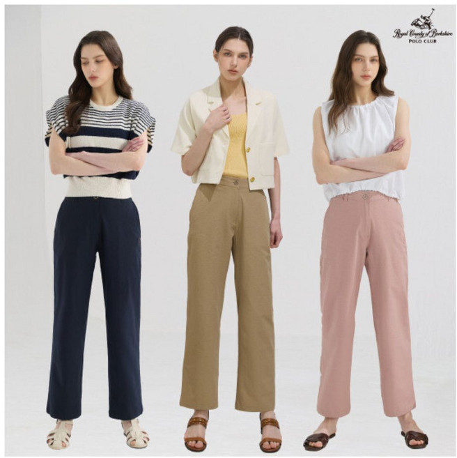 <TV상품!> RCBPC O RCB POLO CLUB 26SS 여성 시어서커 팬츠 3종